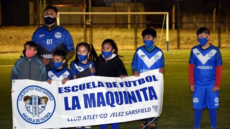 Exitoso debut de "La Maquinita", en Vélez Sarsfield