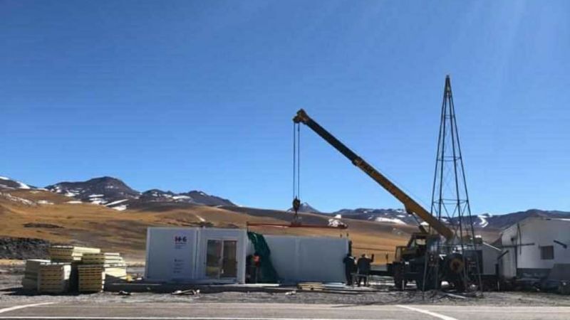 Avanzan los trabajos en el Hospital Modular del Paso de San Francisco