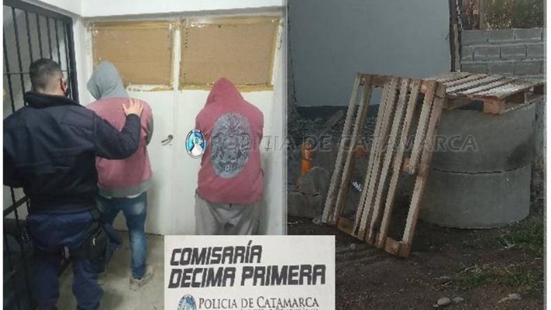 Recuperan anillos para fosa robados en la zona sur