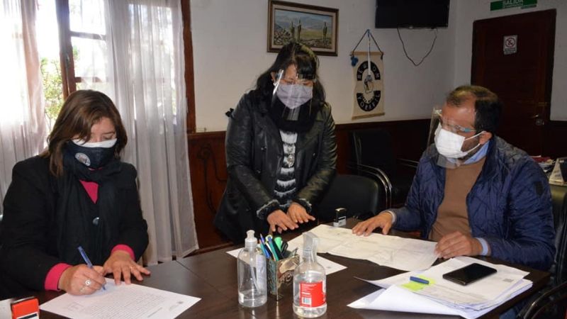 Obras de revalorización en la Escuela “Gral. Manuel Belgrano” de Santa María