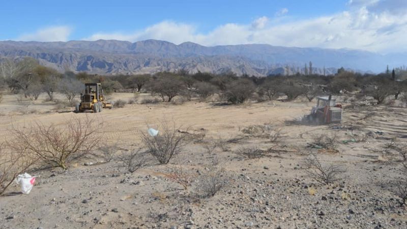 Obras de revalorización en la Escuela “Gral. Manuel Belgrano” de Santa María