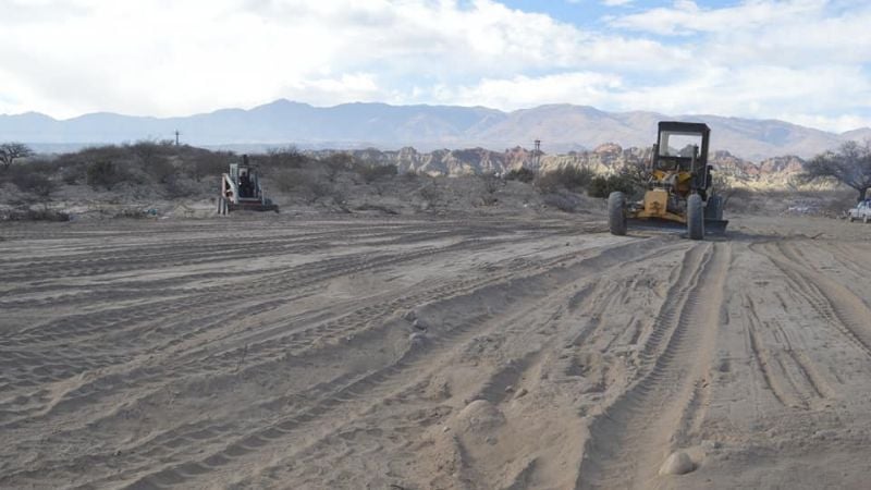 Obras de revalorización en la Escuela “Gral. Manuel Belgrano” de Santa María