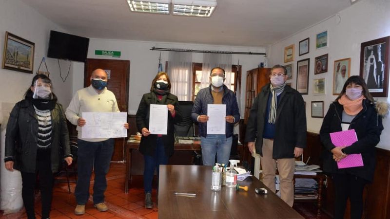 Obras de revalorización en la Escuela “Gral. Manuel Belgrano” de Santa María