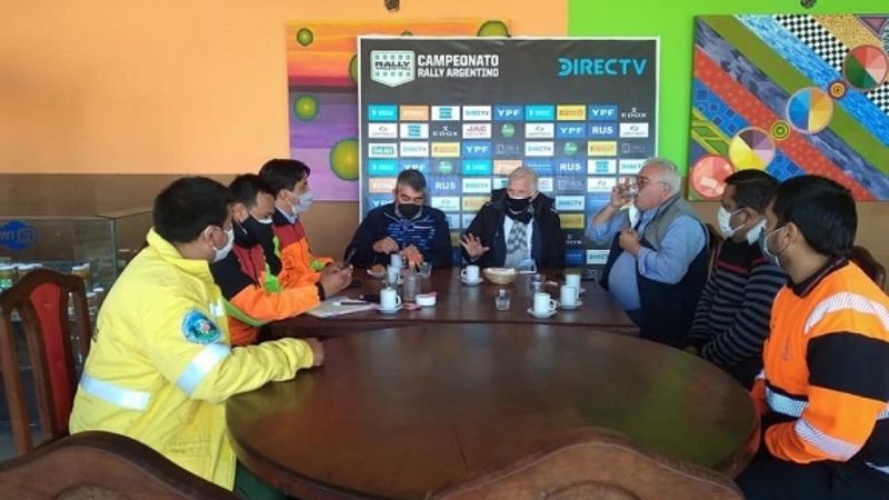 Coordinan la realización del Rally Nacional