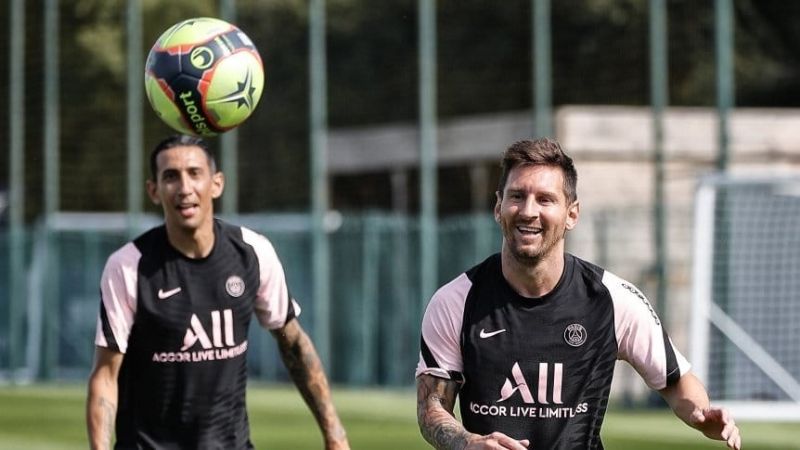 Di María, el más feliz con la llegada de Messi al PSG