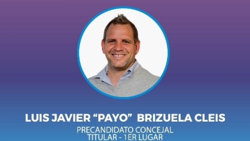 Javier Brizuela Cleis, el concejal con una clara visión para Huillapima