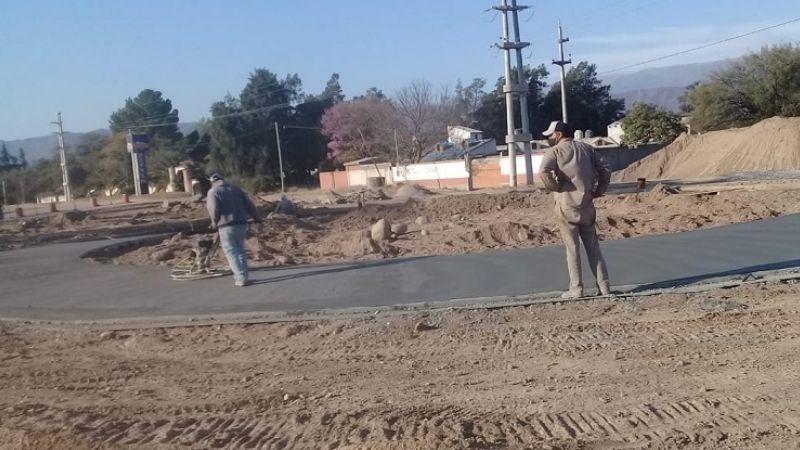 Va tomando forma la rotonda de “Los Moteles”