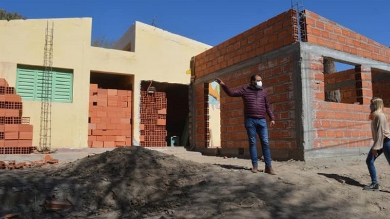 Avanzan obras en localidades de Santa María
