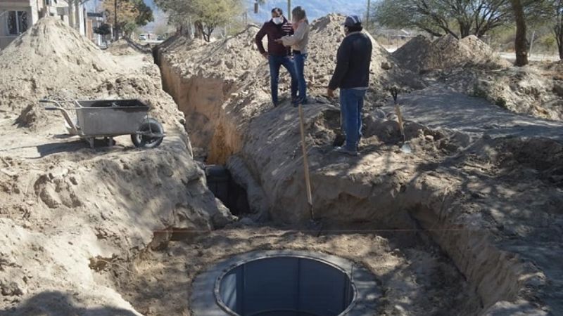 Avanzan obras en localidades de Santa María
