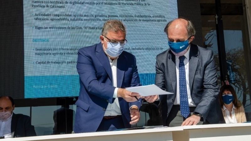 El Nación otorgará créditos para MIPYMES, con tasas bonificadas por la Provincia