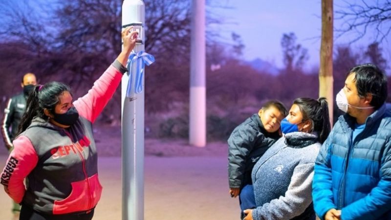 Nóblega habilitó luminaria