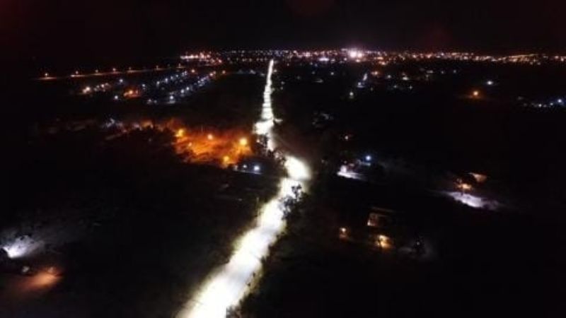 Nóblega habilitó luminaria