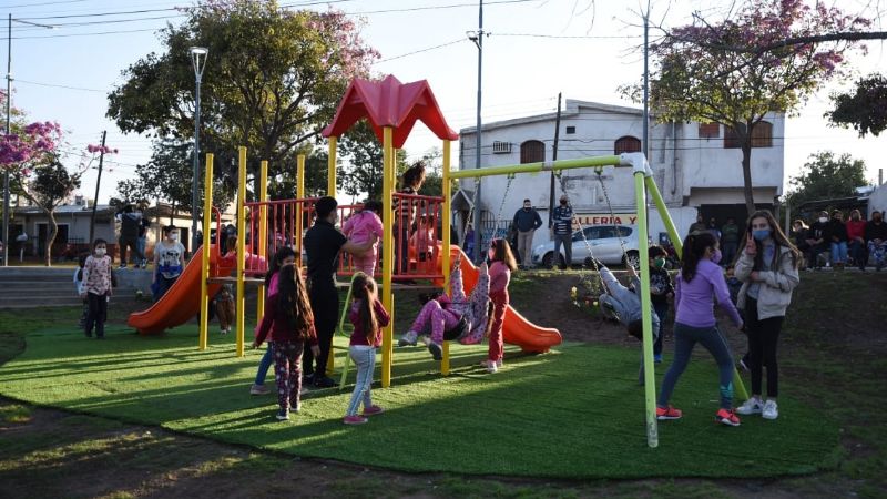 La Plazoleta del barrio Policial ya es una realidad