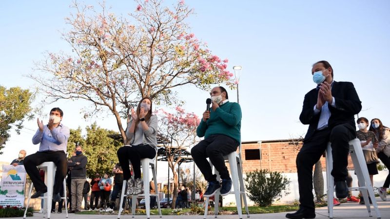 La Plazoleta del barrio Policial ya es una realidad