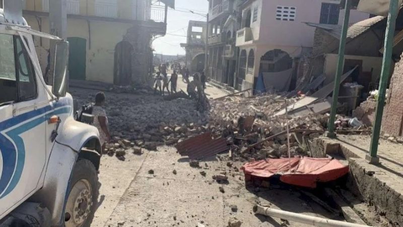 Devastador terremoto en Haití: varios muertos y alerta de tsunami