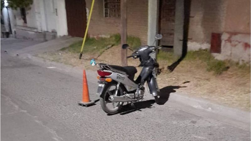 Motociclista conducía alcoholizado