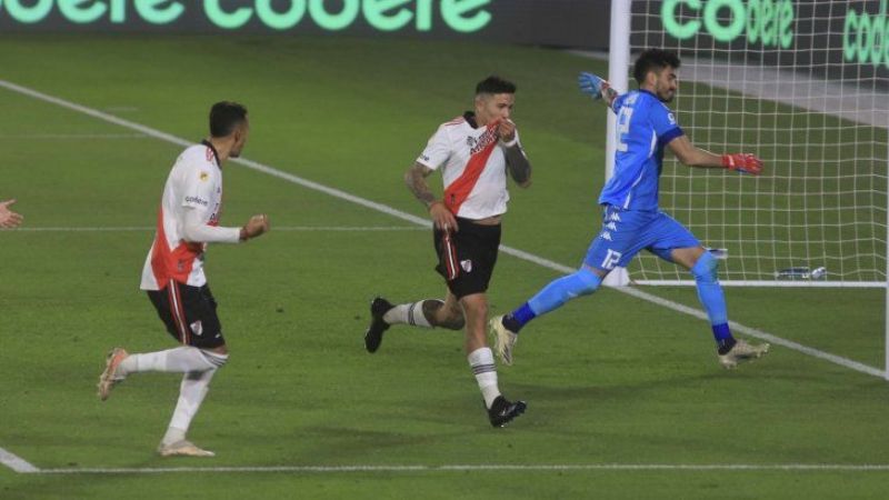 River volvió al triunfo y ya piensa en Brasil