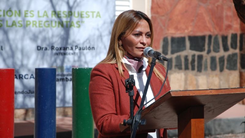 Entrega de obras de refacción en Fiambalá