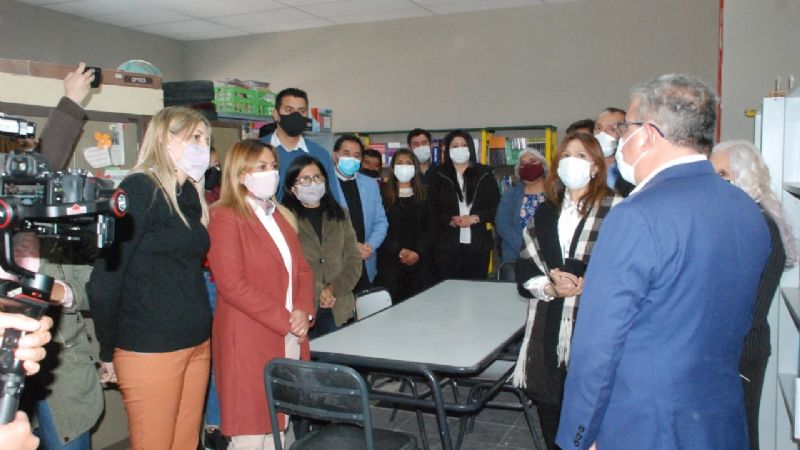 Entrega de obras de refacción en Fiambalá