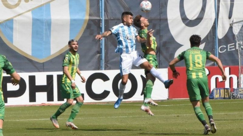 Un golazo agónico para el empate entre Atlético Tucumán y Aldosivi