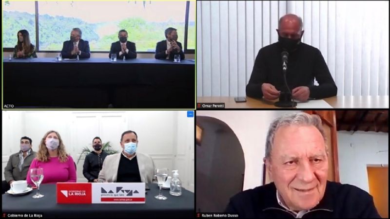 El vicegobernador Dusso participó del lanzamiento del Previaje 2