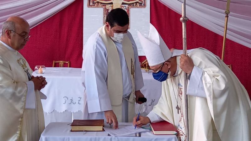 El padre Julio Quiroga del Pino es el nuevo párroco de San Francisco de Asís