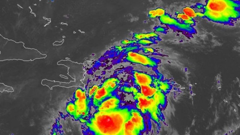 La tormenta Grace avanza hacia Haití tras el terremoto