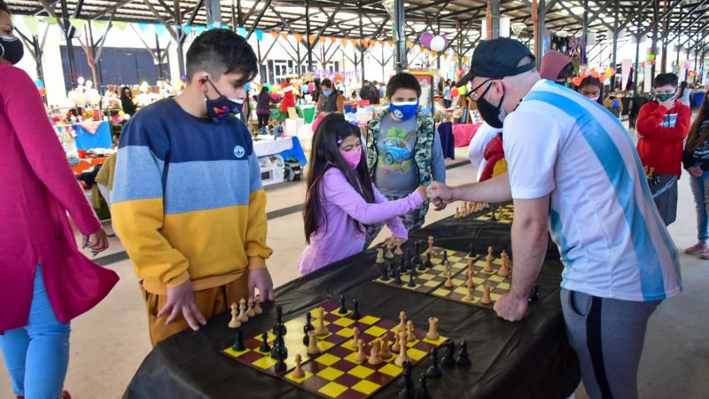 Se realizaron las simultáneas de ajedrez