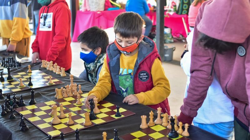 Se realizaron las simultáneas de ajedrez