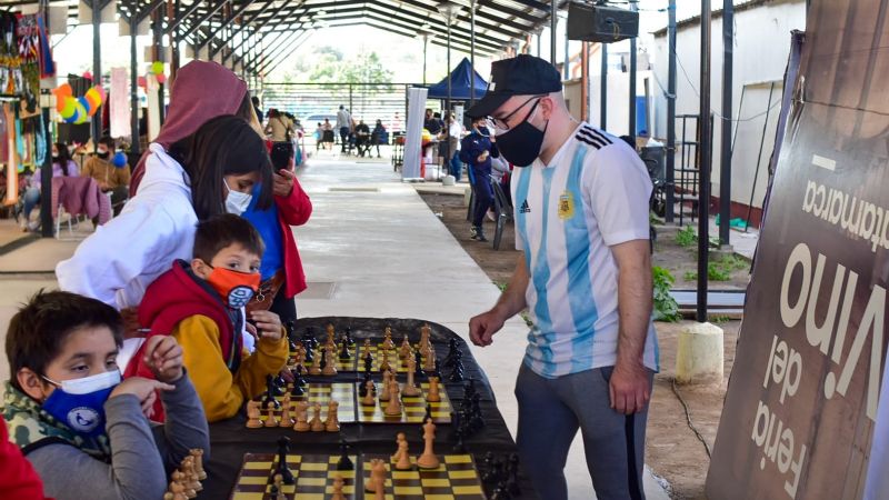 Se realizaron las simultáneas de ajedrez