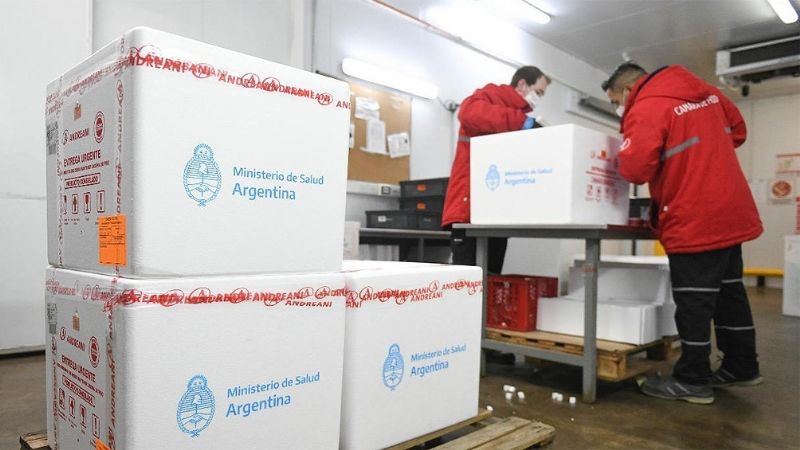 Catamarca recibió más de 10 mil dosis de vacunas producidas en Argentina