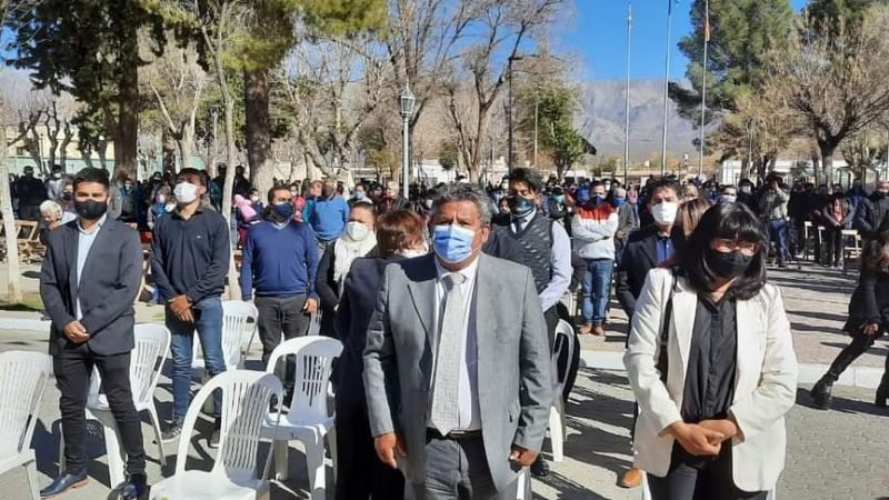 Con un fuerte protocolo, los sanjoseños rindieron honor a San Roque