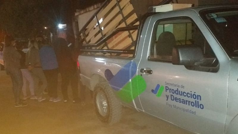 Vecinos indignados por el desalojo de una mujer embarazada