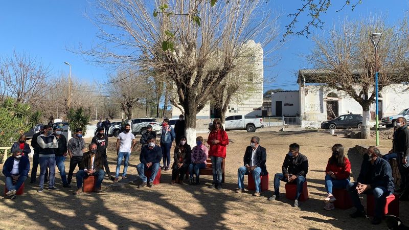 Jalil se reunió con la dirigencia departamental de Ancasti