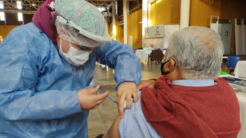 Cronograma de vacunación: primera y segunda dosis