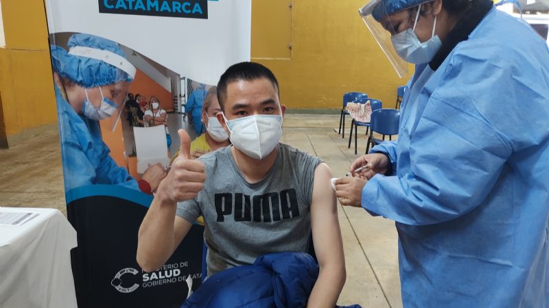 Cronograma de vacunación: primera y segunda dosis