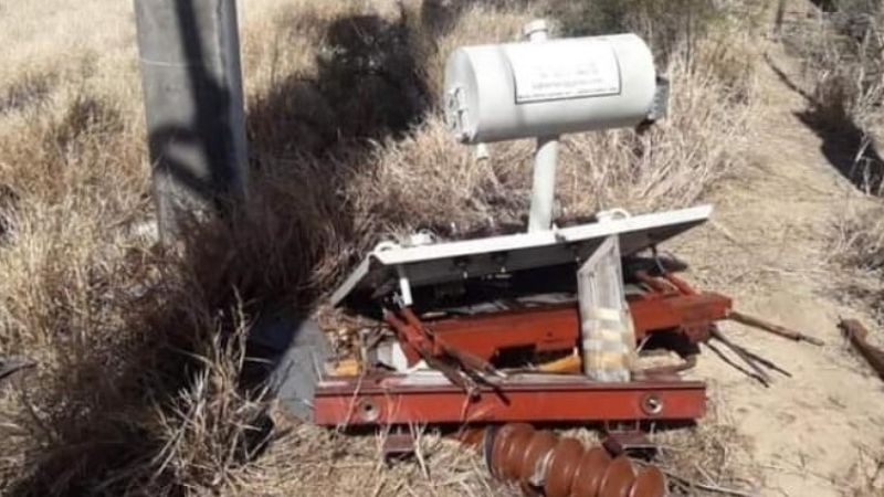 Intentaron robar un transformador