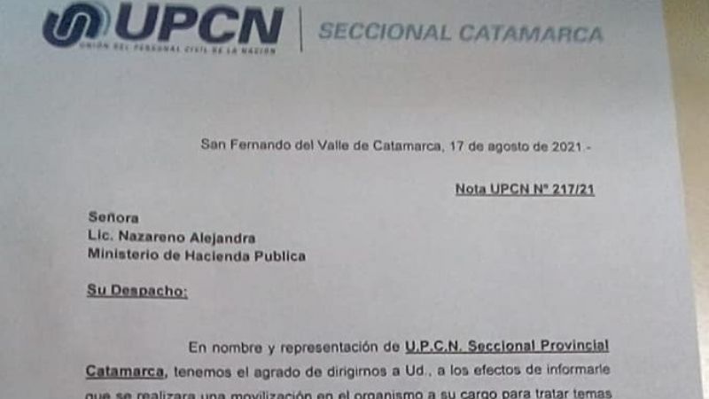 Protesta de empleados de Hacienda