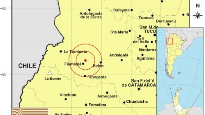 Catamarca siguió temblando