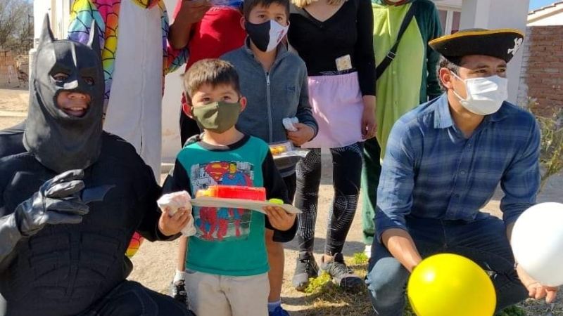 Agasajo a los niños de las distintas localidades de San José