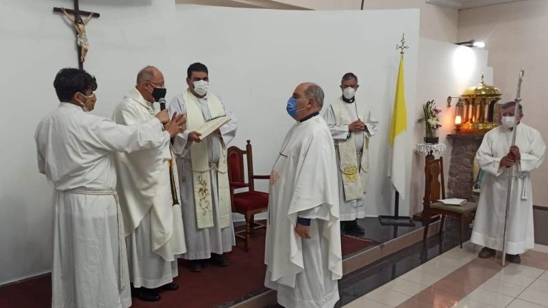 Asumió el nuevo párroco del Inmaculado Corazón de María