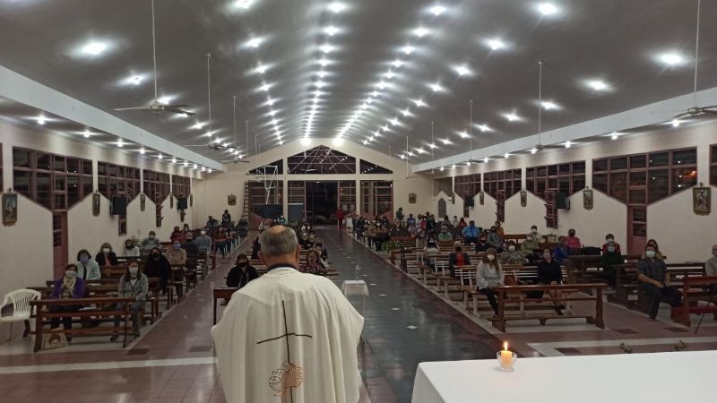 Asumió el nuevo párroco del Inmaculado Corazón de María