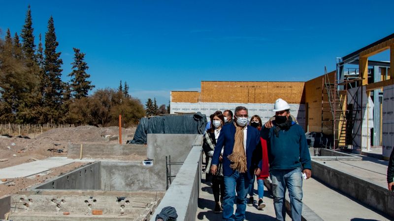 Avanza la construcción de un hotel en Fiambalá