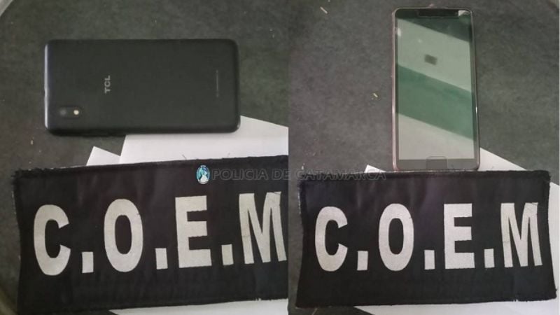 Robó una moto, arrebató dos celulares y fue detenido