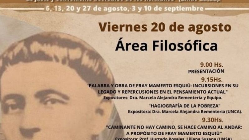 Pensamiento filosófico y social solidario del Padre Esquiú