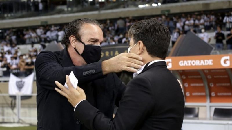 Cuca: "River solo jugó al fútbol, ni una queja…"