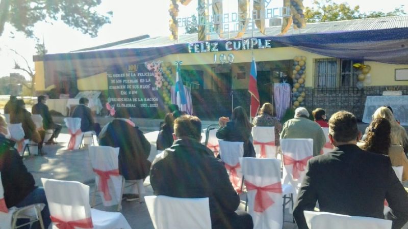 Celebraron el centenario de la Escuela Nº 394 de El Pajonal