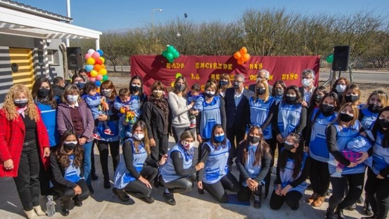 Se inauguró el jardín maternal en el CAPE
