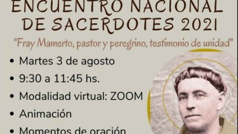 La figura de Esquiú, presente en el Encuentro Nacional de Sacerdotes