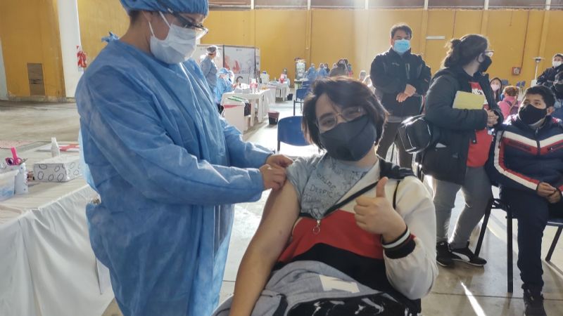 Fin de semana con cronograma de vacunación